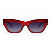 Ochelari de soare roșii Giselle Cat eye
